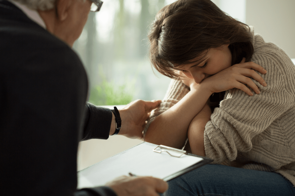 accountant reviewing paper work